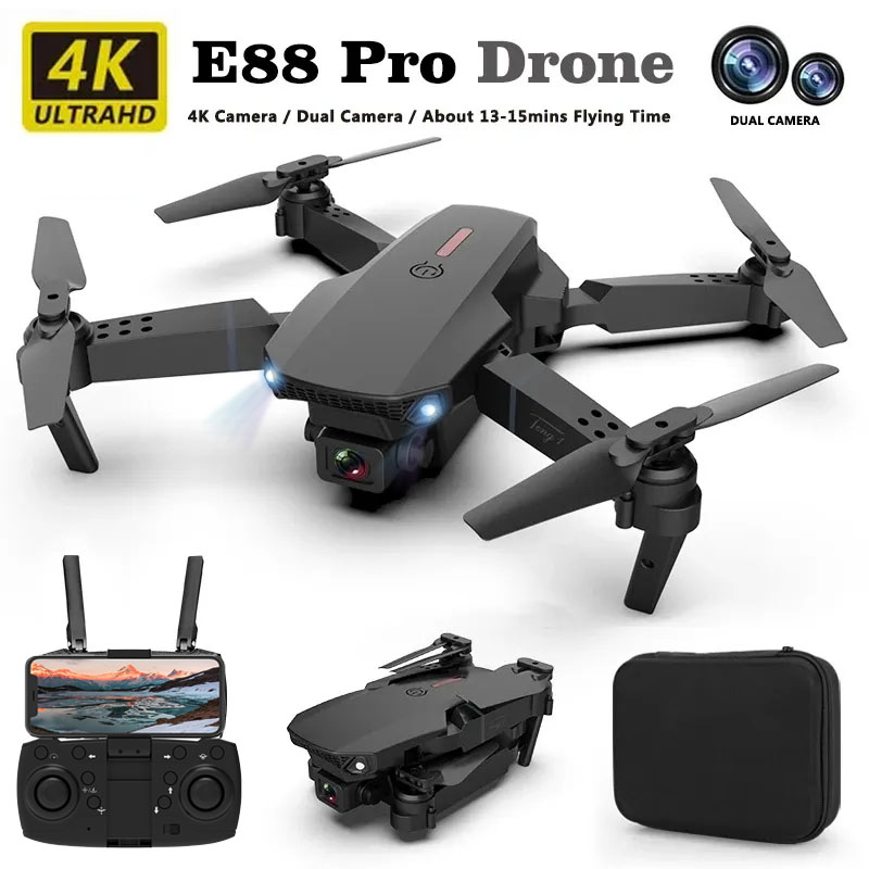 Drone Camera Hd - E88pro Drone Profesyonel Dron Optik Akış