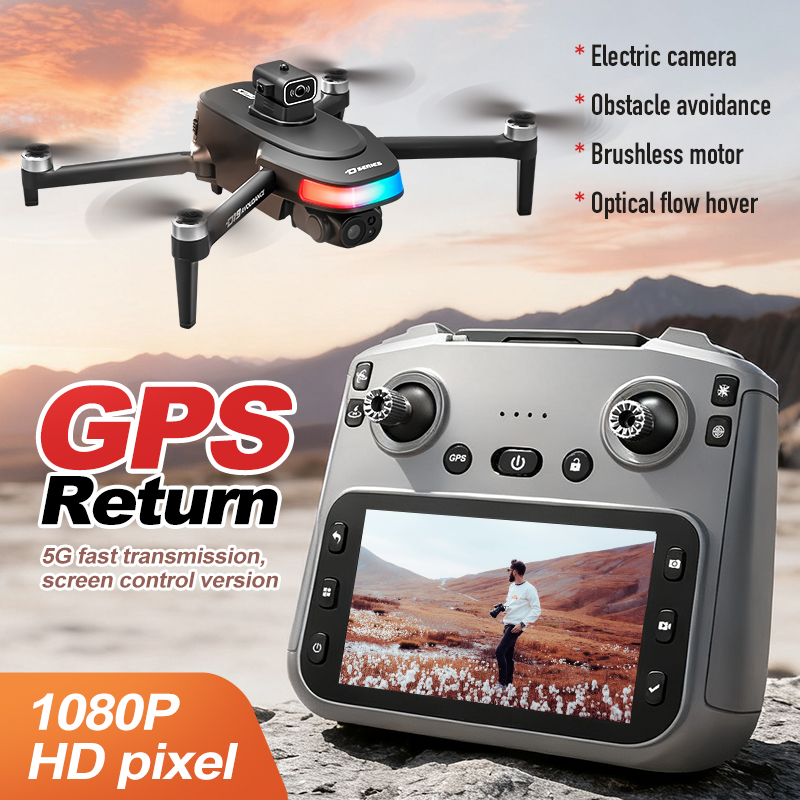 Drone Camera Wide Angle - Sıcak Fırsat D19 GPS Drone 1080P