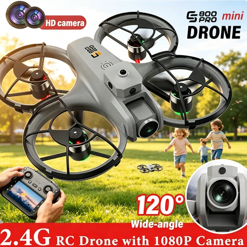 Drone Camera Vlog - ES800PRO Drone 1:1 Ölçekli Aerodinamik Tasarım
