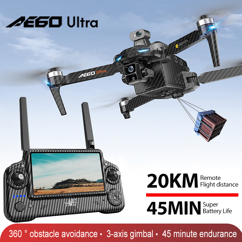 Drone Camera Professional - AE60 GPS Drone Profesyonel 8K Kamera