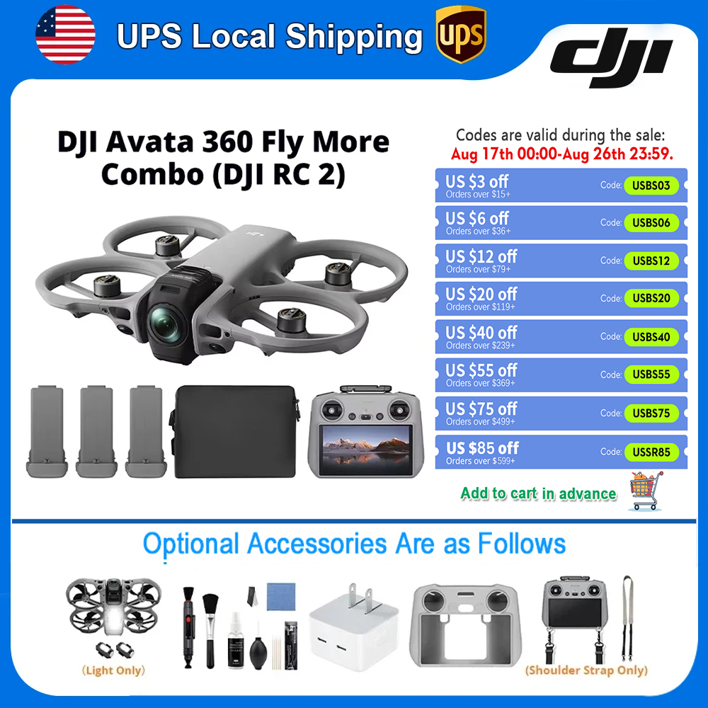 DJI Avata 360 Fly More Combo 4 - Drone Camera Vlog incelemesi ve fiyatı