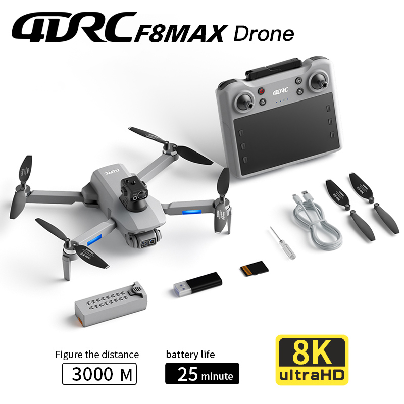 F8 MAX GPS Drone Profesyonel 8 - Drone Camera Professional incelemesi ve fiyatı